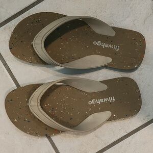Filwahgo Flip Flops Tan